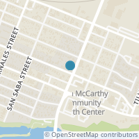 Map location of 2714 E 2nd Street, Austin, TX 78702