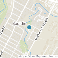 Map location of 900 S 2Nd St Ste 110, Austin TX 78704