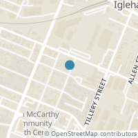 Map location of 2910 E 4th Street, Austin, TX 78702