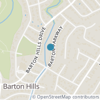 Map location of 2000 Barton Pkwy, Austin TX 78704