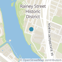 Map location of 44 East Avenue #1809, Austin, TX 78701