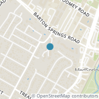 Map location of 1529 Barton Springs Rd #10, Austin TX 78704