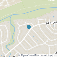 Map location of 1502 Barton Hills Dr #B, Austin TX 78704