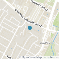 Map location of 1506 Hillmont Street, Austin, TX 78704