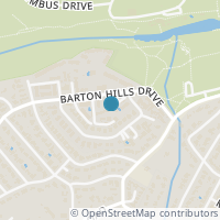 Map location of 1135 Barton Hills Dr #309, Austin TX 78704