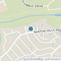 Map location of 1240 Barton Hills Drive #209, Austin, TX 78704