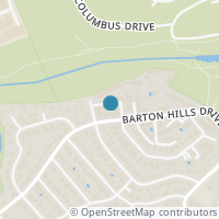 Map location of 1240 Barton Hills Dr #217, Austin TX 78704