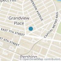 Map location of 2220 Webberville Road #221, Austin, TX 78702