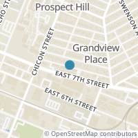Map location of 2002 E 7th Street #219, Austin, TX 78702