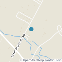 Map location of 4905 Blue Bluff Rd, Austin TX 78724