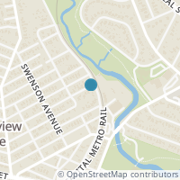 Map location of 2513 E 9th Street, Austin, TX 78702