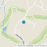 Map location of 4709 Amarra Dr, Austin TX 78735