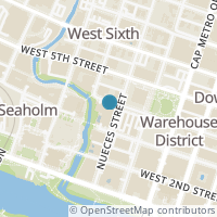 Map location of 360 Nueces Street #2211, Austin, TX 78701