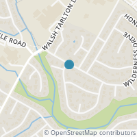 Map location of 1329 Wilderness Dr, Austin TX 78746
