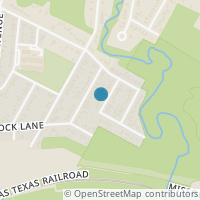 Map location of 1114 Christie Drive, Austin, TX 78721