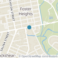 Map location of 2103 Rosewood Avenue #D, Austin, TX 78702