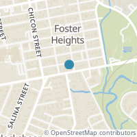 Map location of 2008 Rosewood Ave, Austin TX 78702