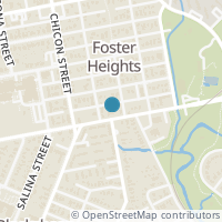 Map location of 2006 Rosewood Ave, Austin TX 78702