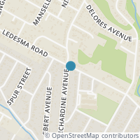 Map location of 5203 Ledesma Rd, Austin TX 78721