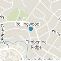 Map location of 4805 Timberline Dr, Austin TX 78746