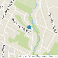 Map location of 5302 Delores Ave, Austin TX 78721