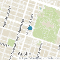 Map location of 1122 Colorado Street #1202, Austin, TX 78701