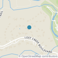 Map location of 7601 Sandia Loop, Austin TX 78735