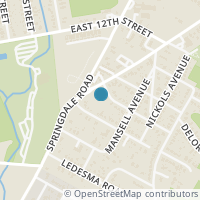 Map location of 4705 Louis Avenue #A, Austin, TX 78721