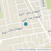Map location of 3011 E 14Th St, Austin TX 78702