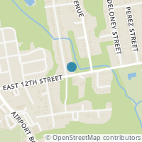 Map location of 3502 E 12Th St, Austin TX 78721