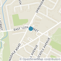 Map location of 4605 E 12Th St, Austin TX 78721