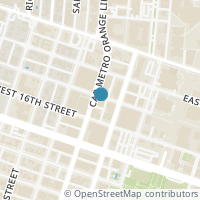 Map location of 313 W 17th Street #2304, Austin, TX 78701