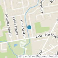 Map location of 1300 Cometa Street #2, Austin, TX 78721