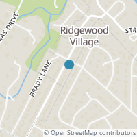 Map location of 403 Ridgewood Rd, Austin TX 78746