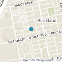 Map location of 1909 Leona St, Austin TX 78722