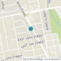 Map location of 1609 Mckinley Ave, Austin TX 78702