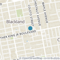 Map location of 2104 E Martin Luther King Jr Boulevard, Austin, TX 78702