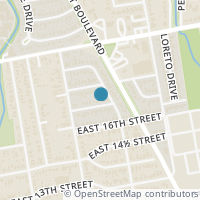 Map location of 3016 E 17Th St, Austin TX 78702