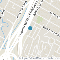 Map location of 810 Theresa Avenue, Austin, TX 78703