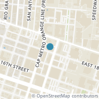 Map location of 1800 Lavaca Street #204, Austin, TX 78701
