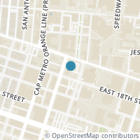 Map location of 1801 Lavaca Street #10A, Austin, TX 78701
