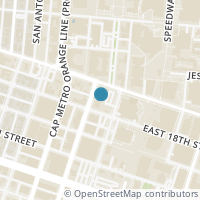 Map location of 1801 Lavaca Street #13A, Austin, TX 78701