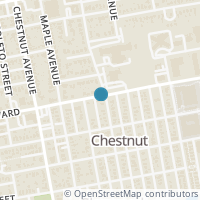 Map location of 1814 Cedar Ave, Austin TX 78702