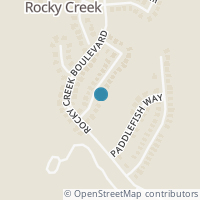 Map location of 16316 Leopold Trl, Austin TX 78738