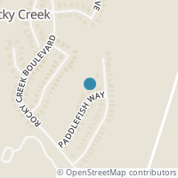 Map location of 16312 Paddlefish Way, Austin, TX 78738