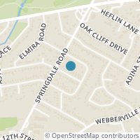 Map location of 4608 Leslie Ave, Austin TX 78721