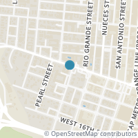 Map location of 1812 West Avenue #301, Austin, TX 78701