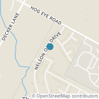 Map location of 5901 Nelson Oaks Dr, Austin TX 78724