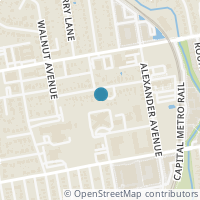 Map location of 2801 E 22Nd St, Austin TX 78722