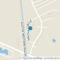Map location of 5349 Agatha Circle, Austin, TX 78724